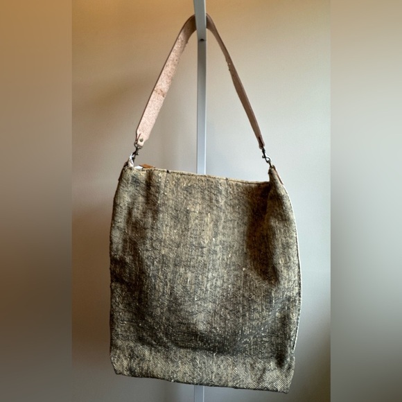 NWT Jenna Bee x Free People Cactus Silk Tote Brown - Picture 8 of 10